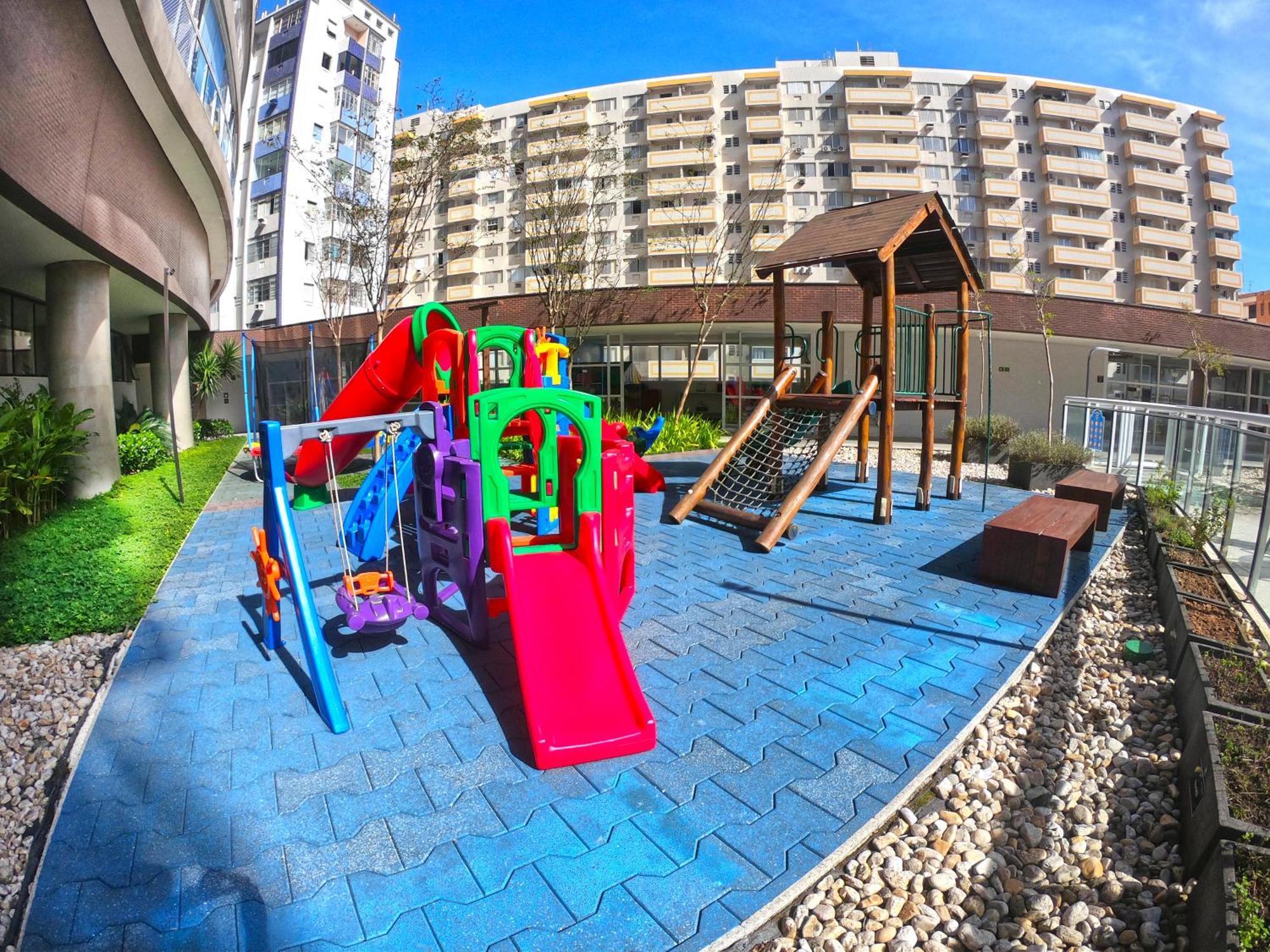 Book Santos - Condominio Unlimited - Apartamento Com Vista Mar E Apartamento Com Vista Piscina Εξωτερικό φωτογραφία