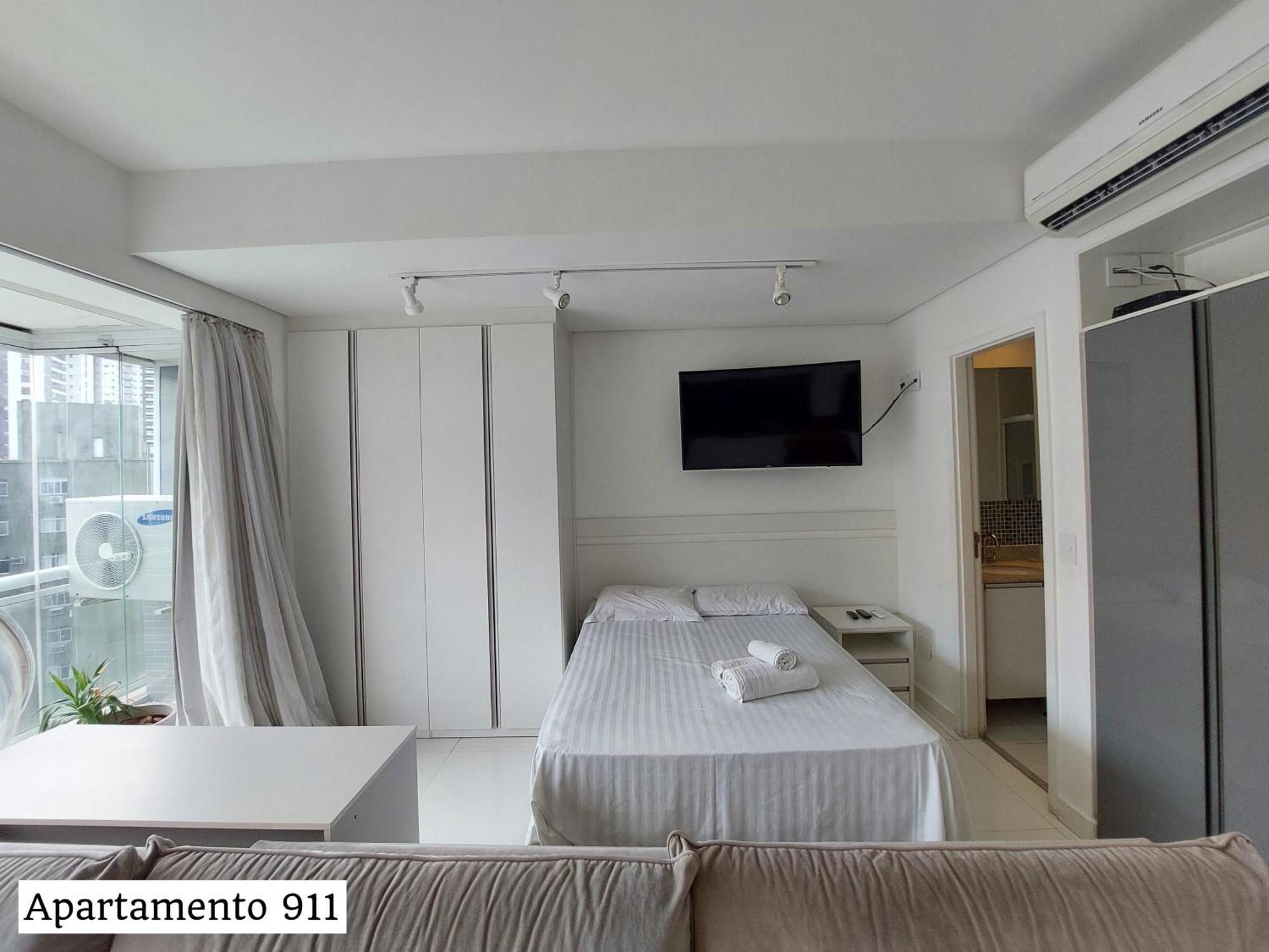 Book Santos - Condominio Unlimited - Apartamento Com Vista Mar E Apartamento Com Vista Piscina Εξωτερικό φωτογραφία