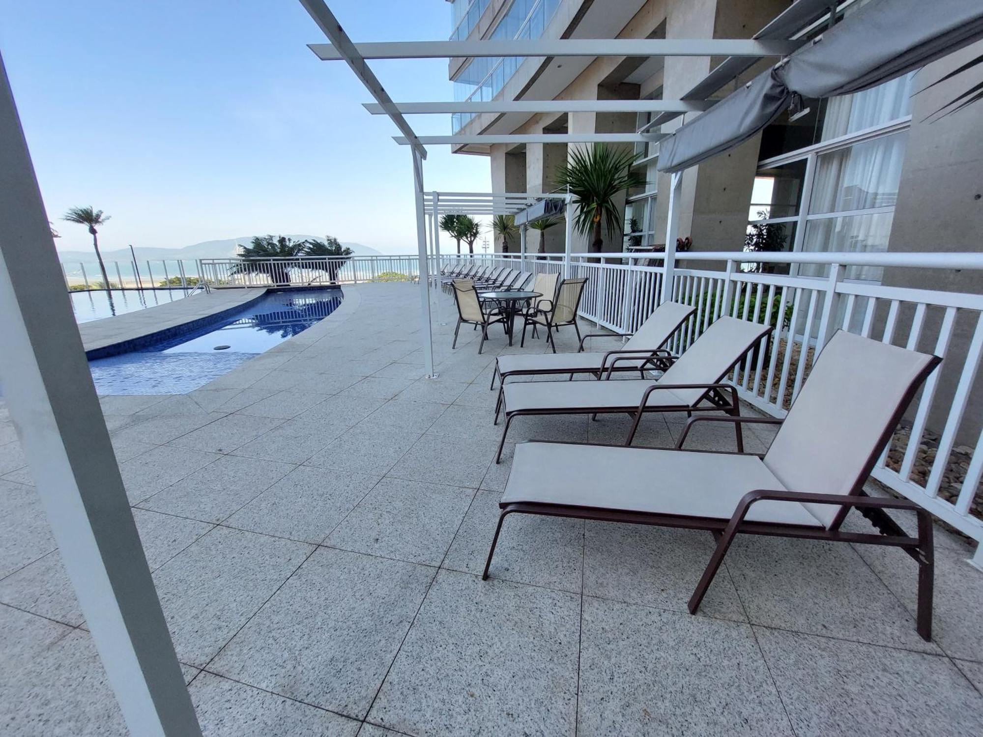 Book Santos - Condominio Unlimited - Apartamento Com Vista Mar E Apartamento Com Vista Piscina Εξωτερικό φωτογραφία