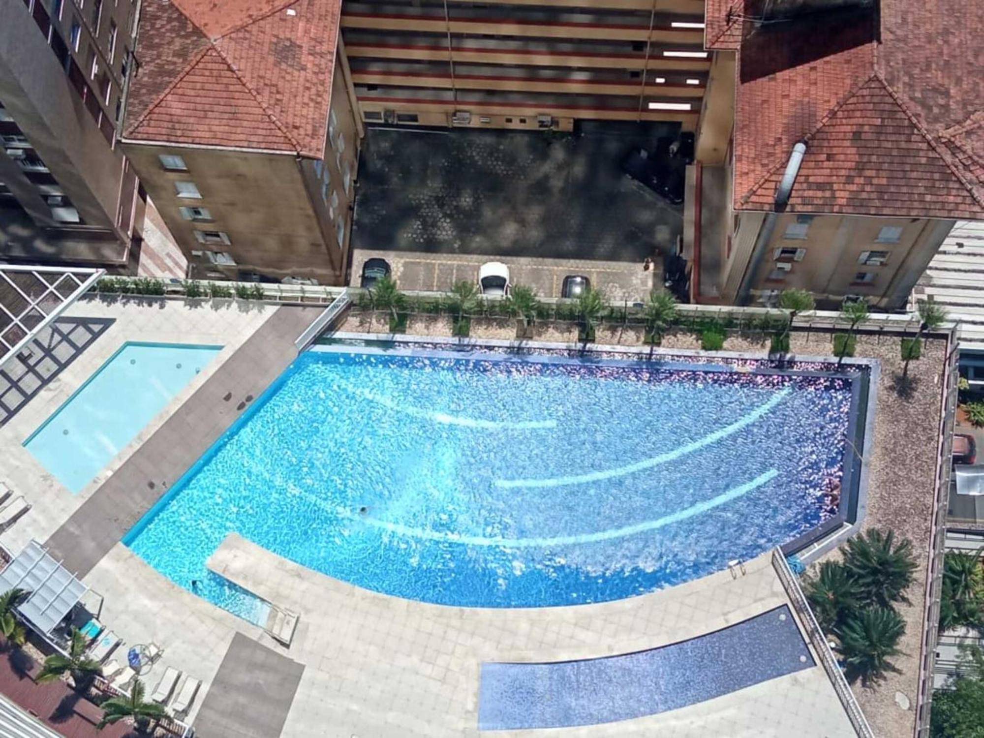Book Santos - Condominio Unlimited - Apartamento Com Vista Mar E Apartamento Com Vista Piscina Εξωτερικό φωτογραφία